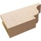 Ekena Millwork 4in. W x 8in. H x 16in. L Newport Woodgrain TimberThane Rafter Tail, Primed Tan RFTUR04X08X16NEWRCPR - alternate 2